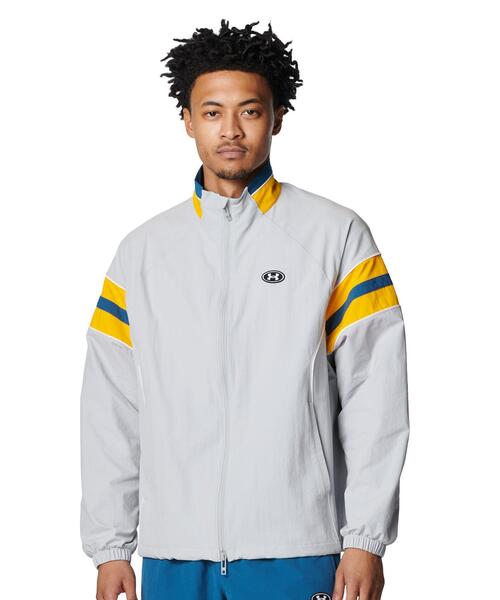 UNDER ARMOUR（アンダーアーマー）の「UAナイロン トラックジャケット（ライフスタイル/メンズ）（その他アウター・メンズ・グレー・2XL/XL/M/S/L）」の10枚目の写真
