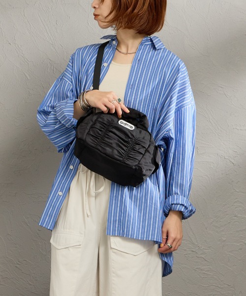 OUTDOOR PRODUCTS（アウトドアプロダクツ）の「[OUTDOOR PRODUCTS/アウトドアプロダクツ] OUTDOOR シャーリング ショルダーバッグ（ショルダーバッグ・レディース・ブラウン/ブラック・F）」の13枚目の写真