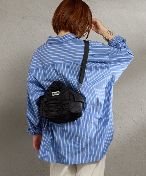 OUTDOOR PRODUCTS（アウトドアプロダクツ）の「[OUTDOOR PRODUCTS/アウトドアプロダクツ] OUTDOOR シャーリング ショルダーバッグ（ショルダーバッグ・レディース・ブラウン/ブラック・F）」の15枚目の写真