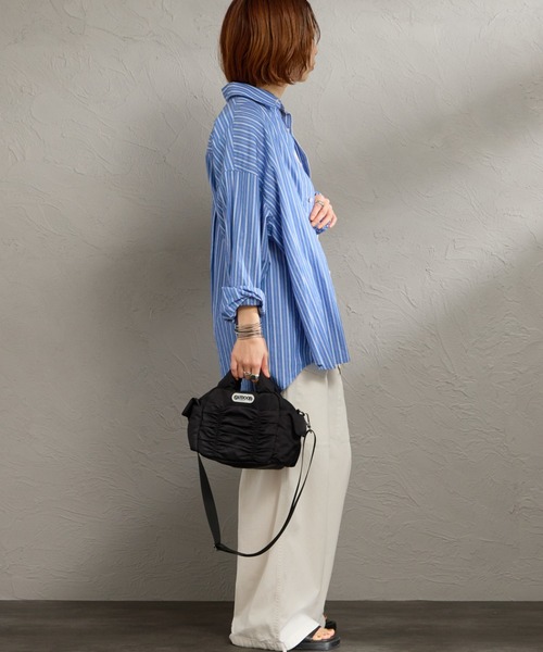 OUTDOOR PRODUCTS（アウトドアプロダクツ）の「[OUTDOOR PRODUCTS/アウトドアプロダクツ] OUTDOOR シャーリング ショルダーバッグ（ショルダーバッグ・レディース・ブラウン/ブラック・F）」の11枚目の写真