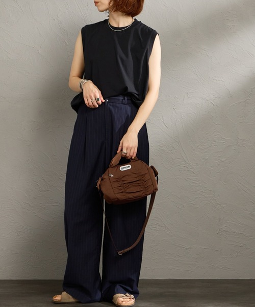 OUTDOOR PRODUCTS（アウトドアプロダクツ）の「[OUTDOOR PRODUCTS/アウトドアプロダクツ] OUTDOOR シャーリング ショルダーバッグ（ショルダーバッグ・レディース・ブラウン/ブラック・F）」の17枚目の写真