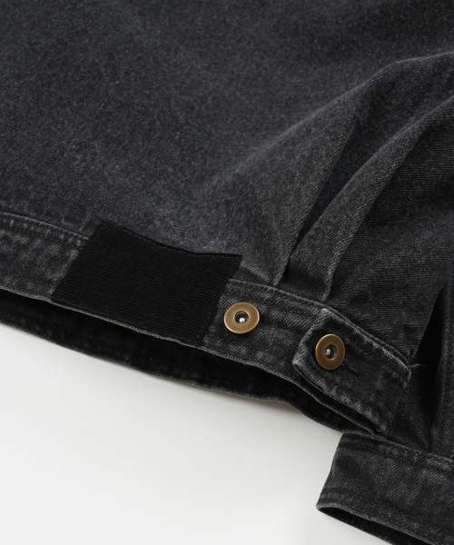 FRIZMWORKS(フリズムワークス)の「WASHED DENIM TRUCKER JACKET _ BLACK(デニムジャケット・メンズ・その他・SMALL/MEDIUM/LARGE/X-LARGE)」の8枚目の写真