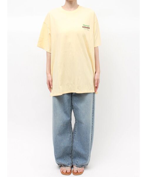 Ungrid（アングリッド）の「スナックプリントTee（Tシャツ/カットソー・レディース・イエロー/ピンク/オフホワイト/チャコールグレー・FREE）」の8枚目の写真