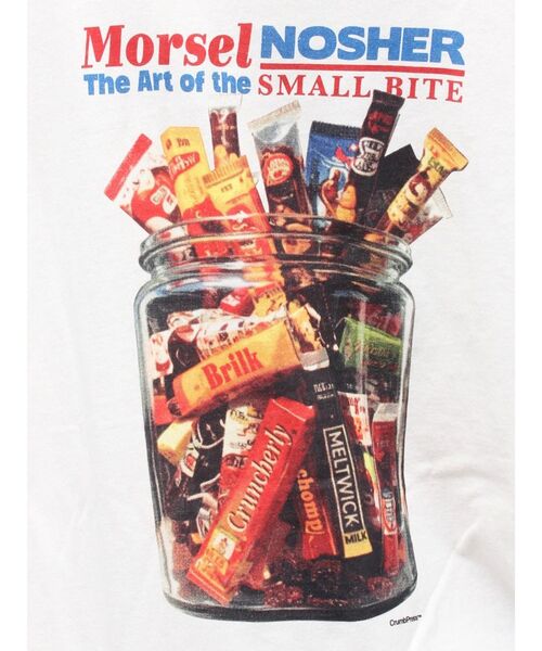 Ungrid（アングリッド）の「スナックプリントTee（Tシャツ/カットソー・レディース・イエロー/ピンク/オフホワイト/チャコールグレー・FREE）」の9枚目の写真