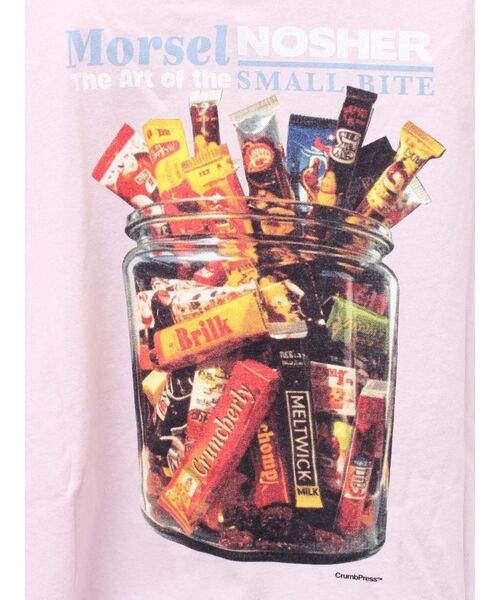 Ungrid（アングリッド）の「スナックプリントTee（Tシャツ/カットソー・レディース・イエロー/ピンク/オフホワイト/チャコールグレー・FREE）」の11枚目の写真