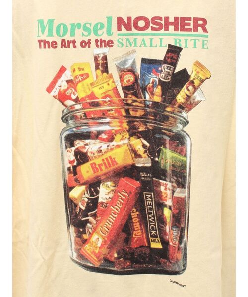 Ungrid（アングリッド）の「スナックプリントTee（Tシャツ/カットソー・レディース・イエロー/ピンク/オフホワイト/チャコールグレー・FREE）」の12枚目の写真