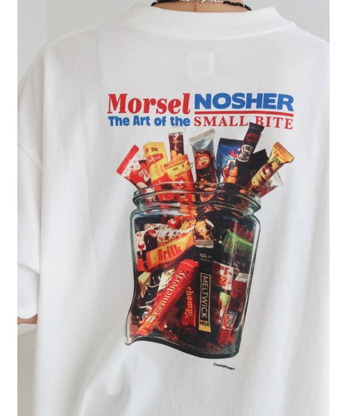 Ungrid（アングリッド）の「スナックプリントTee（Tシャツ/カットソー・レディース・イエロー/ピンク/オフホワイト/チャコールグレー・FREE）」の20枚目の写真