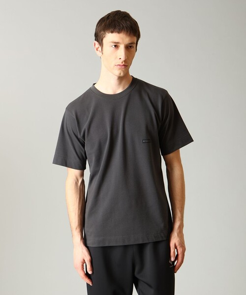 Columbia(コロンビア)の「限定展開 UVカット COLUMBIA BLACK LABEL/ ユニオン スプリングス ショートスリーブ Tシャツ /コロンビア(Tシャツ/カットソー・メンズ・グリーン/ピンク/ブラック/ライトグレー・M/L/S/XL)」の2枚目の写真