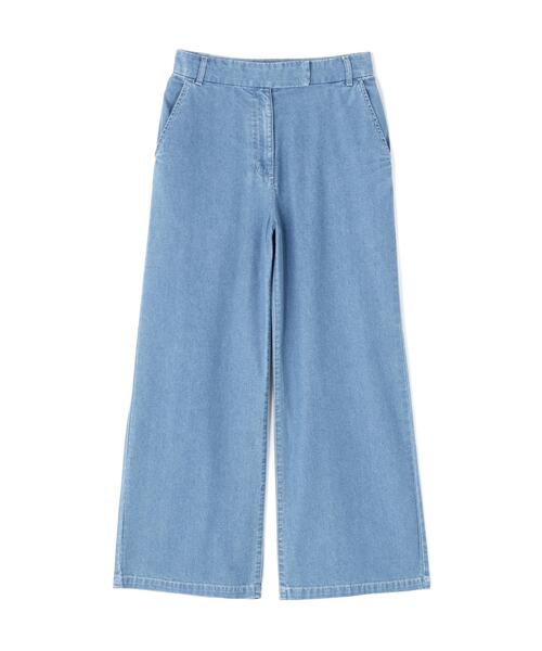 NAVYNAVY（ネイビーネイビー）の「【ユーティリティ】COOL MAX(R) 接触冷感デニムセットアップ パンツ（デニムパンツ・レディース・ブルー/ネイビー・P/S/MEDIUM）」の3枚目の写真