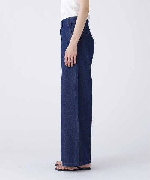 NAVYNAVY（ネイビーネイビー）の「【ユーティリティ】COOL MAX(R) 接触冷感デニムセットアップ パンツ（デニムパンツ・レディース・ブルー/ネイビー・P/S/MEDIUM）」の16枚目の写真