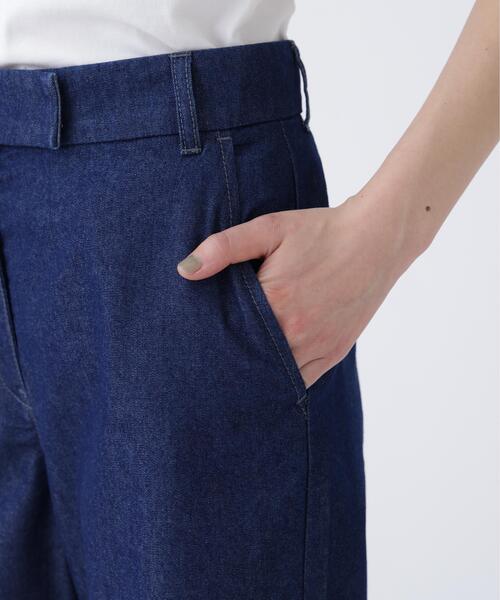 NAVYNAVY（ネイビーネイビー）の「【ユーティリティ】COOL MAX(R) 接触冷感デニムセットアップ パンツ（デニムパンツ・レディース・ブルー/ネイビー・P/S/MEDIUM）」の19枚目の写真