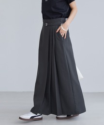 VIS | アシンメトリープリーツスカート(スカート)