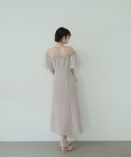 cle blatt(クレブラット)の「レースバルーンオフショルダードレス(ドレス・レディース・ピンク/ミント・SMALL/MEDIUM)」の21枚目の写真