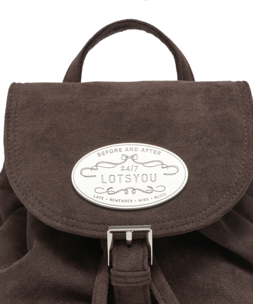セール】lotsyou_Nostalgia Chubby Backpack Brown（バックパック