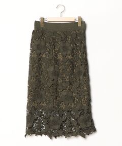MURRAL/ミューラル】Everlasting embroidery lace skirt/エヴァー