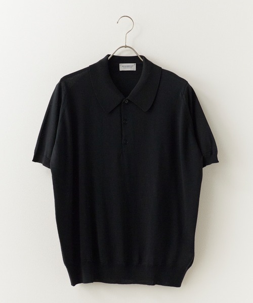 セール】JOHN SMEDLEY/ジョンスメドレー MONROE TIPPED SHIRT FC SS