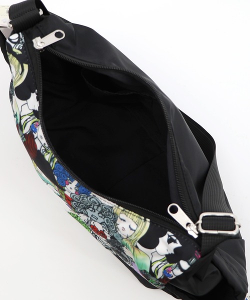 ScoLar（スカラー）の「661432：スカラーと女の子がいっぱい柄ショルダーバッグ（ショルダーバッグ・レディース・ブラック・FREE）」の19枚目の写真