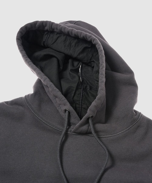 FACETASM（ファセッタズム）の「DAMAGED HOODIE（パーカー・メンズ・ブラウン/チャコールグレー・3/4）」の4枚目の写真