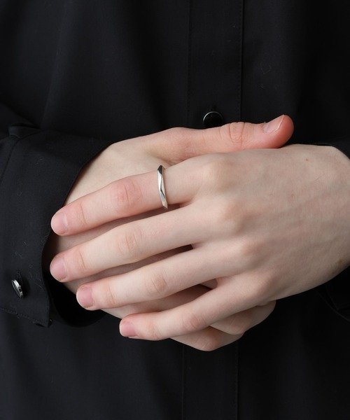 HARE（ハレ）の「【SILVER925】カットリング(HARE)（リング・メンズ・シルバー・FREE）」の4枚目の写真