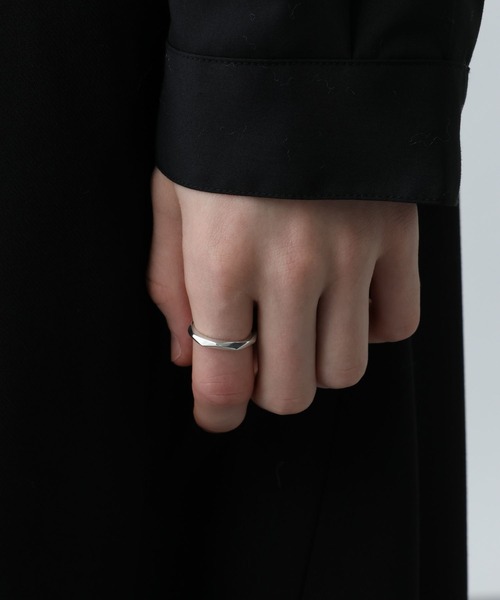 HARE（ハレ）の「【SILVER925】カットリング(HARE)（リング・メンズ・シルバー・FREE）」の5枚目の写真