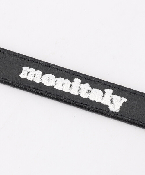 MONITALY(モニタリー)の「MONITALY/モニタリー Extra Long Leather Belt(ベルト・メンズ・ブラック・LARGE)」の4枚目の写真