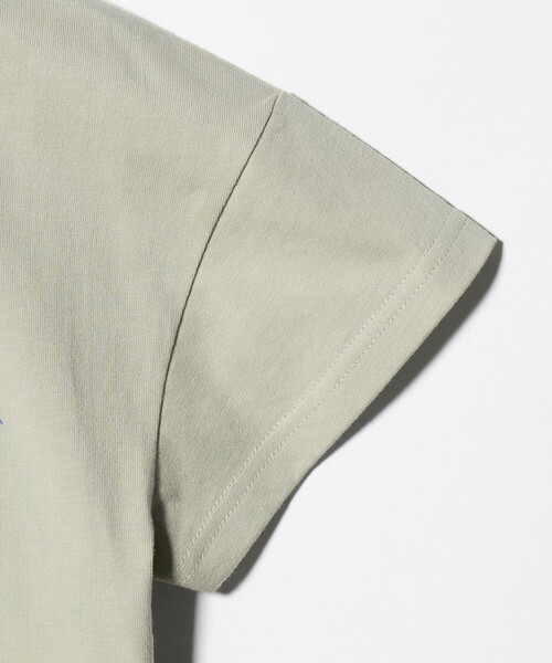 WILD THINGS(ワイルドシングス)の「【別注】<WILD THINGS> マウンテン ショートスリーブ Tシャツ / キッズ 110cm-130cm(Tシャツ/カットソー・キッズ・ダークグレー/イエロー/オリーブ・XS(110-120cm)/S(120-130cm))」の7枚目の写真