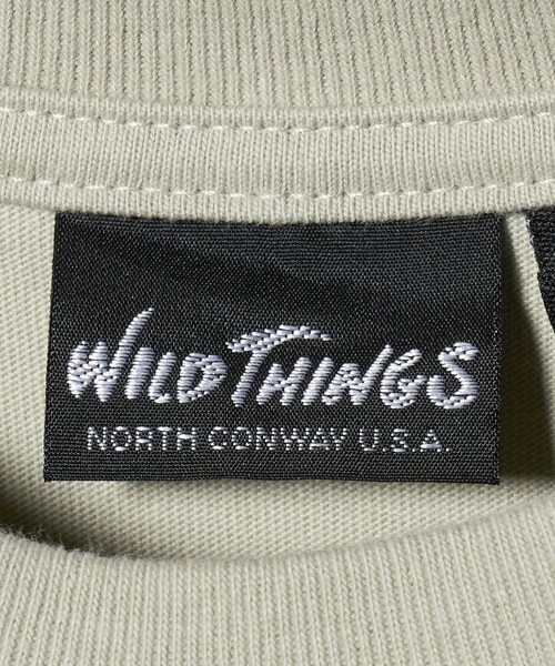 WILD THINGS(ワイルドシングス)の「【別注】<WILD THINGS> マウンテン ショートスリーブ Tシャツ / キッズ 110cm-130cm(Tシャツ/カットソー・キッズ・ダークグレー/イエロー/オリーブ・XS(110-120cm)/S(120-130cm))」の18枚目の写真