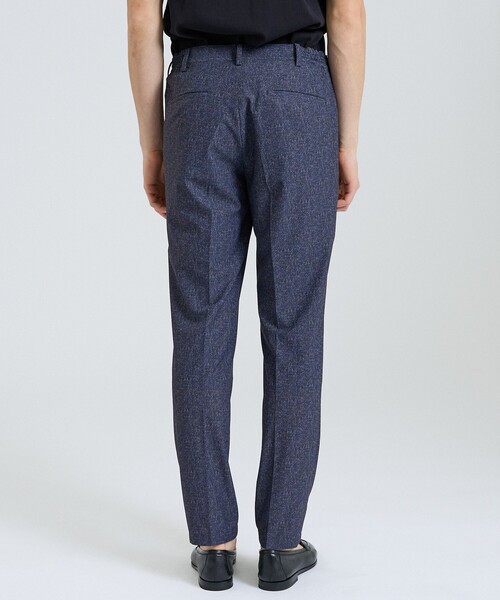 DESIGNWORKS（デザインワークス）の「【セットアップ対応】ナイロントリコット ダブルプリント パンツ / ストレッチ / パッカブル仕様（スラックス・メンズ・グレー/ネイビー・44/46/48/50/52）」の7枚目の写真