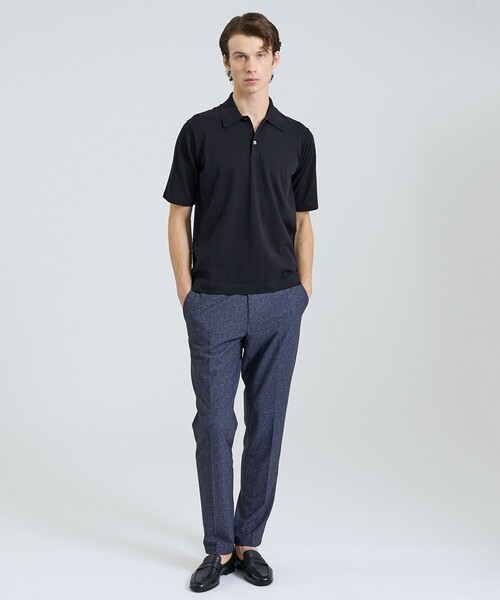 DESIGNWORKS（デザインワークス）の「【セットアップ対応】ナイロントリコット ダブルプリント パンツ / ストレッチ / パッカブル仕様（スラックス・メンズ・グレー/ネイビー・44/46/48/50/52）」の15枚目の写真