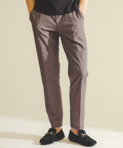 DESIGNWORKS（デザインワークス）の「【セットアップ対応】ナイロントリコット ダブルプリント パンツ / ストレッチ / パッカブル仕様（スラックス・メンズ・グレー/ネイビー・44/46/48/50/52）」の18枚目の写真