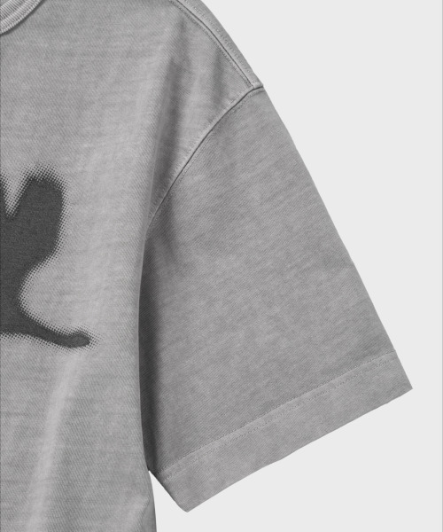 NONBLANK(ノンブランク)の「PAUSE BIRD HS Tシャツ_GREY(Tシャツ/カットソー・メンズ・グレー・MEDIUM/LARGE/X-LARGE)」の5枚目の写真