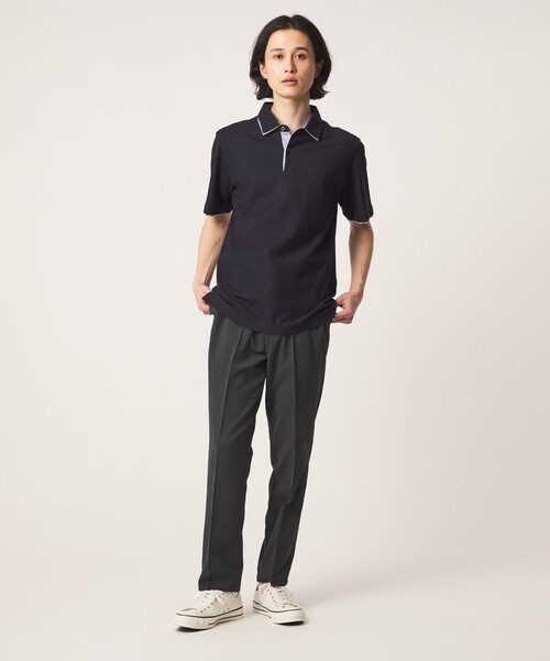 A DAY IN THE LIFE UNITED ARROWS(アデイインザライフユナイテッドアローズ)の「ダブルカラー ハニカム ポロシャツ<A DAY IN THE LIFE>(ポロシャツ・メンズ・ホワイト/ネイビー/コバルトブルー・XL/L/M)」の21枚目の写真