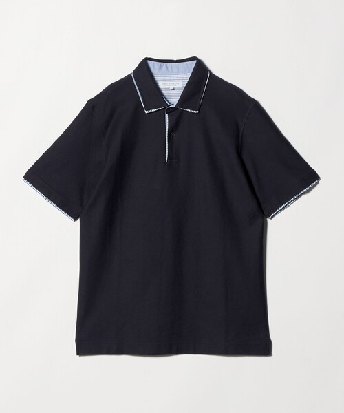 A DAY IN THE LIFE UNITED ARROWS(アデイインザライフユナイテッドアローズ)の「ダブルカラー ハニカム ポロシャツ<A DAY IN THE LIFE>(ポロシャツ・メンズ・ホワイト/ネイビー/コバルトブルー・XL/L/M)」の17枚目の写真