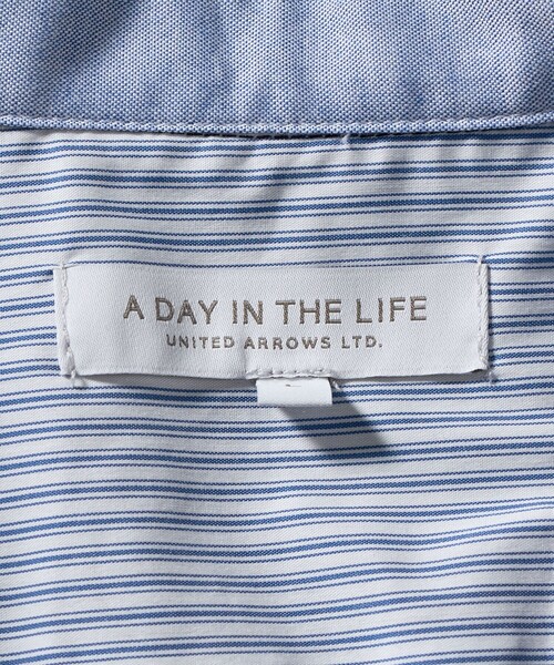 A DAY IN THE LIFE UNITED ARROWS(アデイインザライフユナイテッドアローズ)の「ダブルカラー ハニカム ポロシャツ<A DAY IN THE LIFE>(ポロシャツ・メンズ・ホワイト/ネイビー/コバルトブルー・XL/L/M)」の6枚目の写真