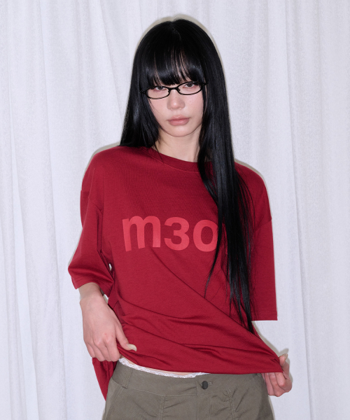ITZAVIBE(イッザバイブ)の「M3OW T SHIRT - RED(Tシャツ/カットソー・レディース・その他・FREE)」の1枚目の写真