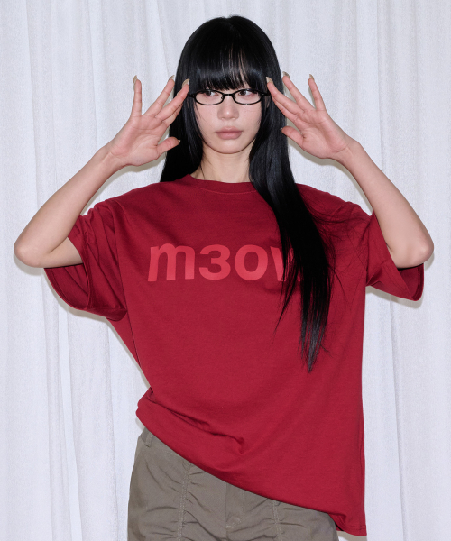 ITZAVIBE(イッザバイブ)の「M3OW T SHIRT - RED(Tシャツ/カットソー・レディース・その他・FREE)」の2枚目の写真