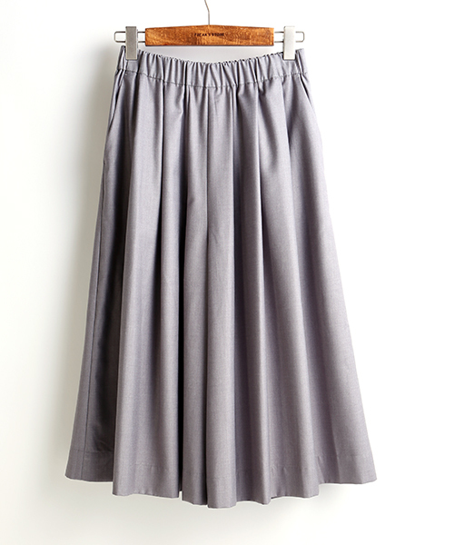 FREAK'S STORE（フリークスストア）の「タックフレアスカーチョ　-2016新作-（その他パンツ・レディース・ベージュ/ネイビー/グレー・SMALL/MEDIUM）」の7枚目の写真