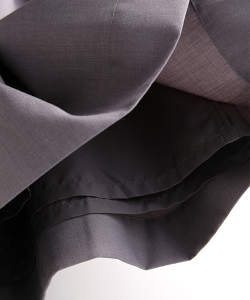 FREAK'S STORE（フリークスストア）の「タックフレアスカーチョ　-2016新作-（その他パンツ・レディース・ベージュ/ネイビー/グレー・SMALL/MEDIUM）」の10枚目の写真