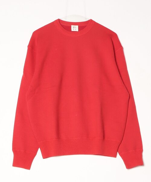 fridge(フリッジ)の「【WLP】ダブルエルピー CREW NECK(ニット/セーター・メンズ・レッド/ピンク・MEDIUM)」の1枚目の写真