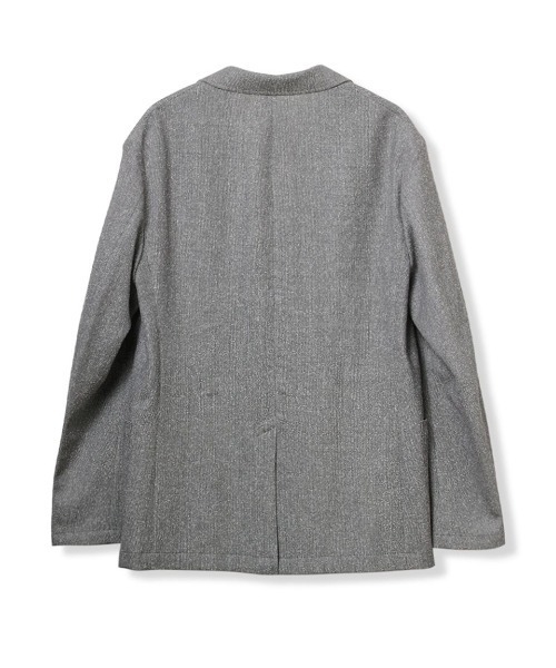 AOURE(アウール)の「【The First Class】ウールリネンメッシュジャケット(テーラードジャケット・メンズ・ネイビー/ライトグレー・MEDIUM/LARGE)」の10枚目の写真