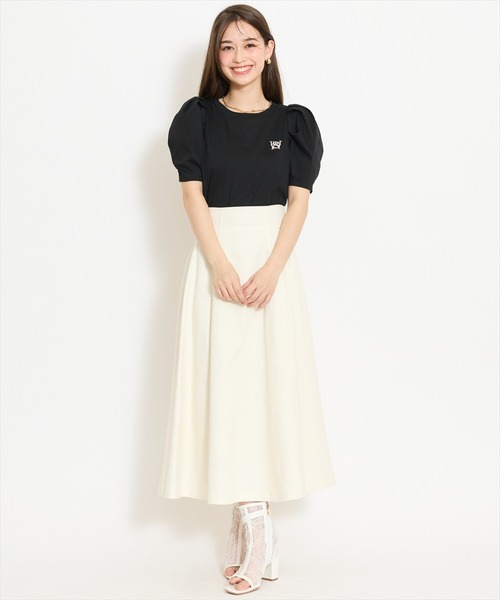 WILLSELECTION(ウィルセレクション)の「【セットアップ対応】デニムフレアスカート(スカート・レディース・オフホワイト/ネイビー/ピンク・FREE)」の21枚目の写真