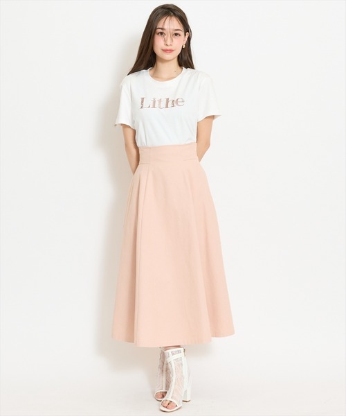 WILLSELECTION(ウィルセレクション)の「【セットアップ対応】デニムフレアスカート(スカート・レディース・オフホワイト/ネイビー/ピンク・FREE)」の11枚目の写真