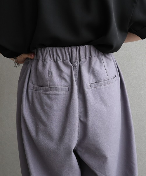 zena(ジェナ)の「リネンボリュームサーカスパンツ(その他パンツ・レディース・ダークグリーン/オートミール/グレー系その他/ベージュ系その他/グリーン系その他/オレンジ・MEDIUM)」の17枚目の写真