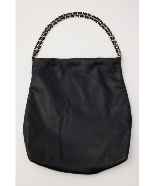 MOUSSY(マウジー)の「CHAIN CANVAS バッグ(ショルダーバッグ・レディース・アイボリー/ブラック・FREE)」の12枚目の写真