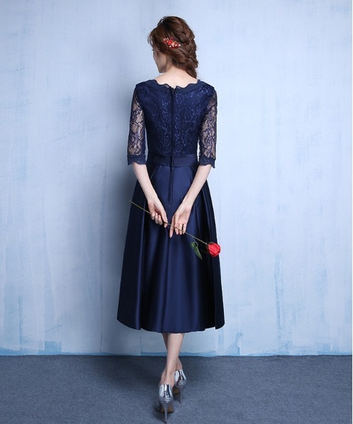 BACKYARD FAMILY(バックヤードファミリー)の「ドレス ワンピース pmydress01(ドレス・レディース・ネイビー/ブラック・M/XL/S/L)」の5枚目の写真