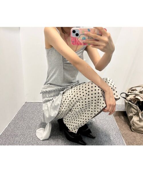 UUUUP(ユープ)の「マフィンミニドレス - メランジグレー(ワンピース・レディース・その他・SMALL/MEDIUM)」の2枚目の写真