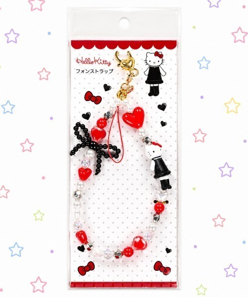 nini toys(ニニトイズ)の「【nini toys】≪ハローキティ≫モバイルストラップ/ウィンター(スマホグッズ・レディース・C・ONESIZE)」の1枚目の写真