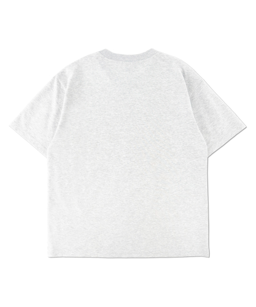 ANNOYED（アノイド）の「スマイルロゴ 半袖Tシャツ LQ7TU436_LIGHT GREY（Tシャツ/カットソー・メンズ・その他・95/100/105）」の2枚目の写真
