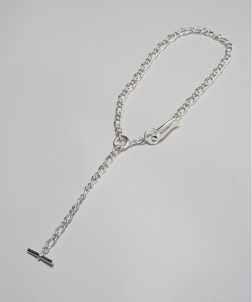 MAISON SPECIAL(メゾンスペシャル)の「《UNISEX》5way Various Pattern Necklace/5WAYヴァリアスパターンネックレス【MAISON SPECIAL/メゾンスペシャル】(ネックレス・メンズ・シルバー・FREE)」の4枚目の写真