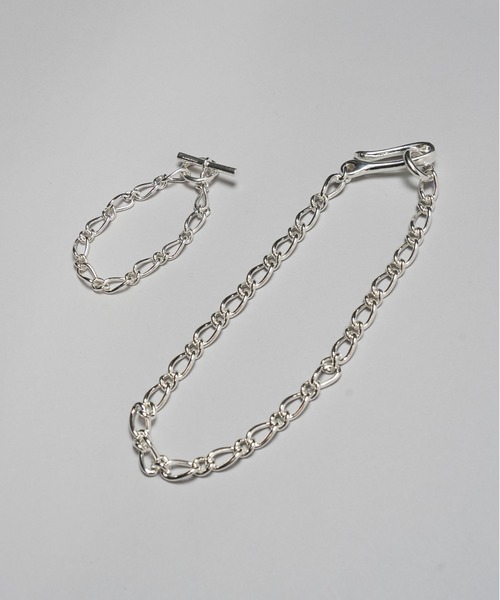 MAISON SPECIAL(メゾンスペシャル)の「《UNISEX》5way Various Pattern Necklace/5WAYヴァリアスパターンネックレス【MAISON SPECIAL/メゾンスペシャル】(ネックレス・メンズ・シルバー・FREE)」の2枚目の写真